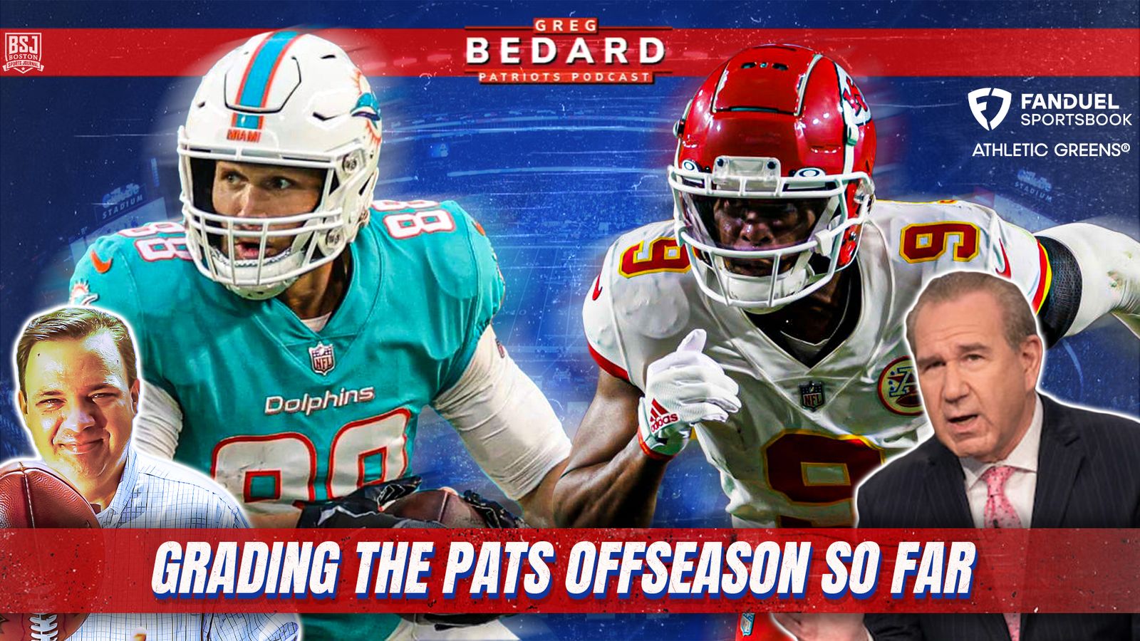 .FDSportsbook Podcast Bedard Patriots Pod Offseason so far and Greg